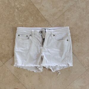 Vineyard Vines Classic White Denim Shorts - 25